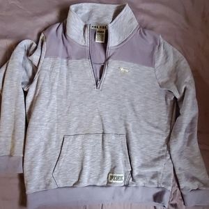 VS pink  sweatshirt  size lg